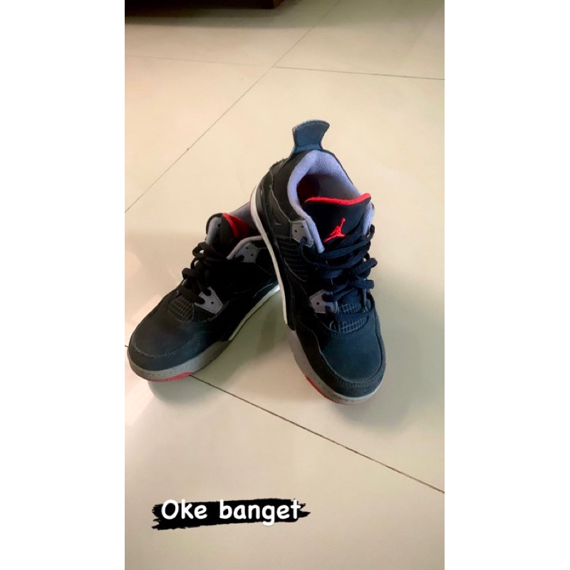 AIR JORDAN 4 BRED (PS) kids Ori Second