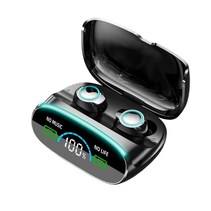 M38 TWS Headset Nirkabel Sentuh Pintar CVC8.0 Headset Gaming Pengurangan Kebisingan Headphone In-Ear Olahraga Bluetooth Headset Sentuh