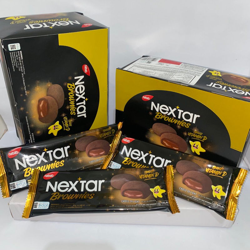 

NEXTAR BROWNIES Choco Delight TINGGI VITAMIN D