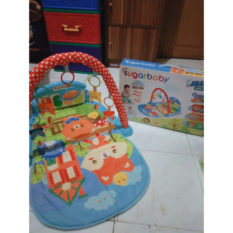 [preloved] piano playmat sugar baby