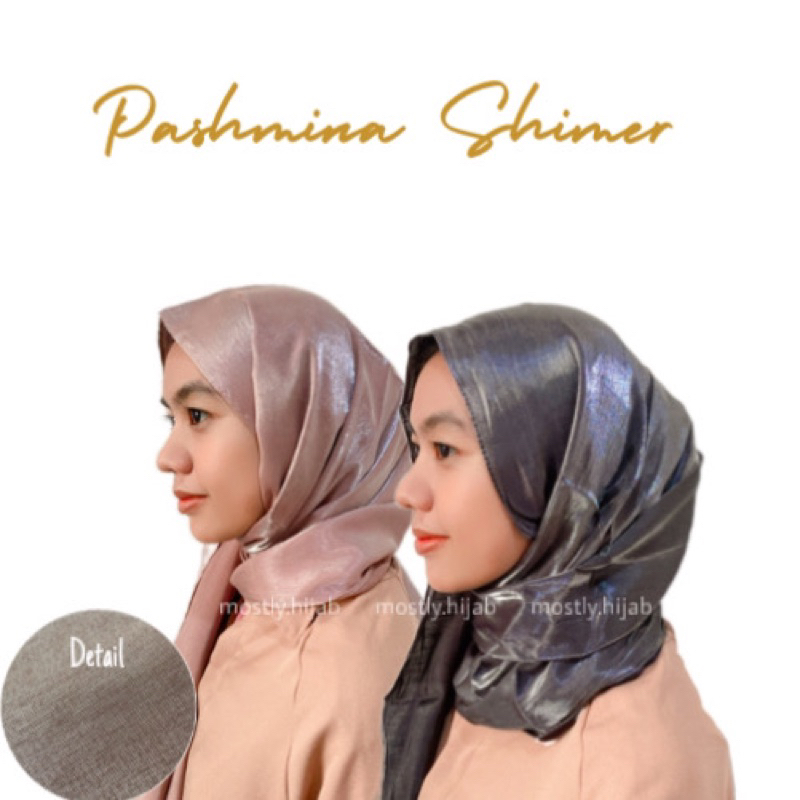 PASHMINA SHIMMER SHAWL TURKI LUXURY LOOK