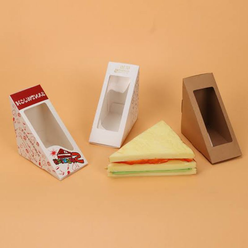 

KOTAK SANDWICH DUS SANDWICH SEGITIGA PAPER CRAFT