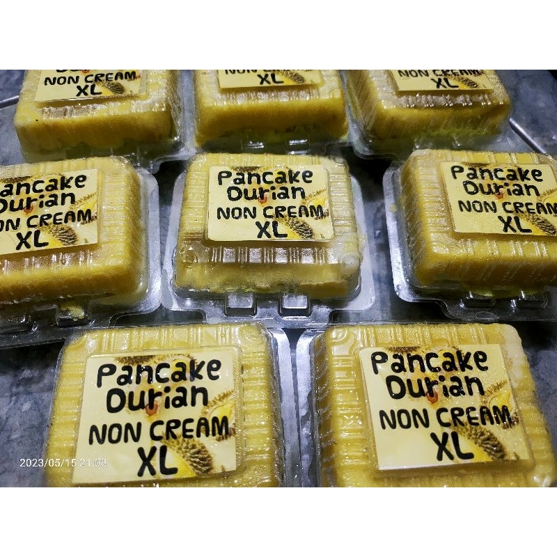 

Pancake Durian Medan Jumbo XL Non Cream