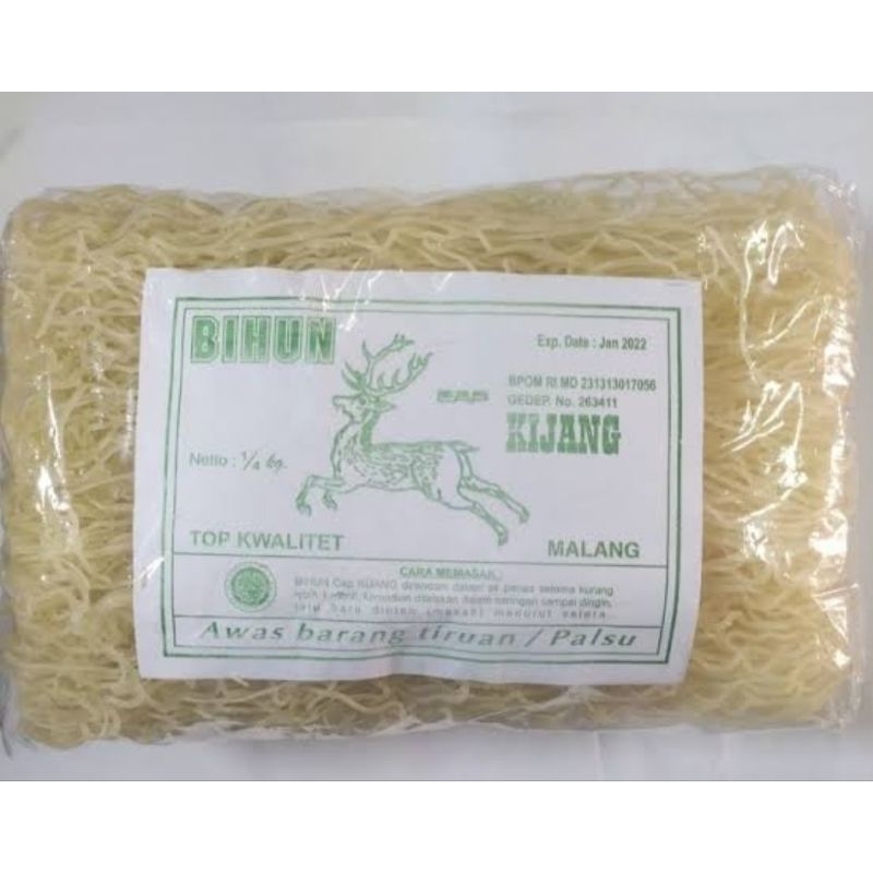 

Bihun Beras Cap Kijang Khas Malang 250g Asli