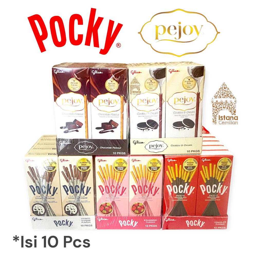 

Glico Pocky / Pejoy MINI Half size 20 Gram PACK (isi 10 pcs)