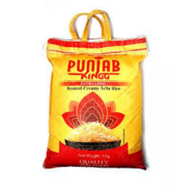 Beras Basmati premium PUNJAB KING  original  kemasan 5kg