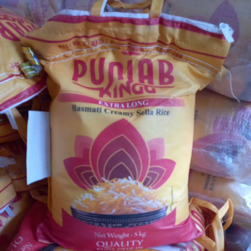 Beras Basmati premium PUNJAB KING  original  kemasan 5kg