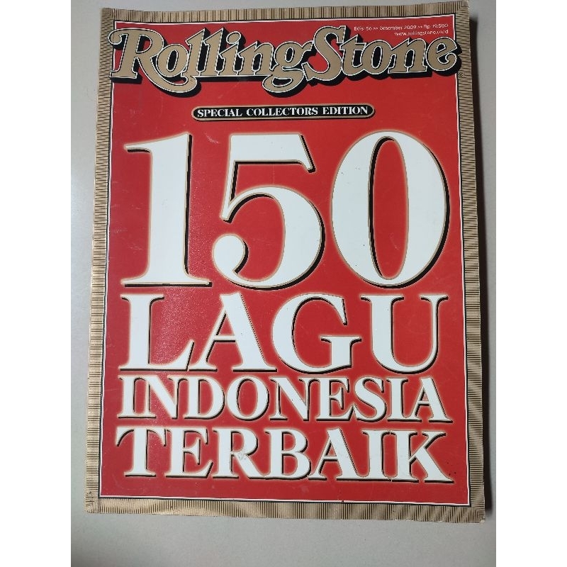 

Majalah Rolling Stone Langka 150 Lagu terbaik Indonesia