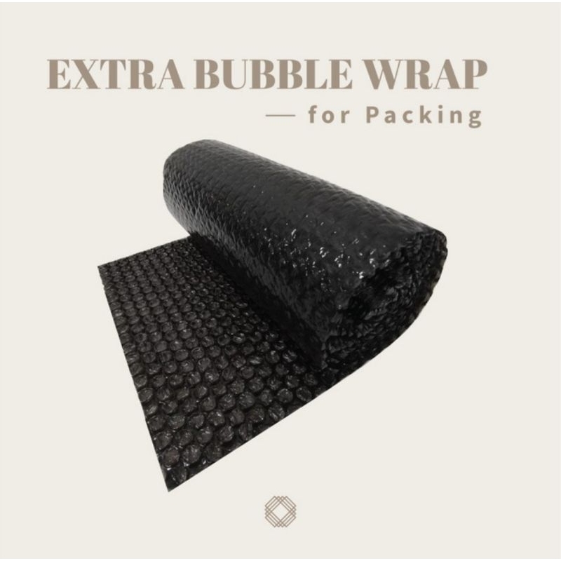 

Tambahan extra buble wrap