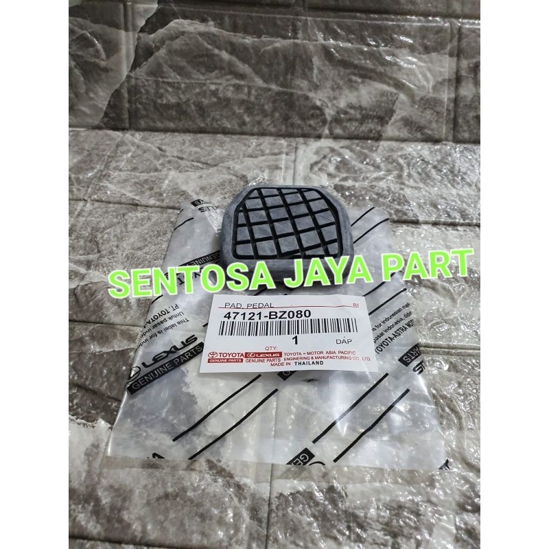 KARET PEDAL KOPLING REM MANUAL RAIZE ROCKY AVANZA XENIA 2022 UP ORIGINAL