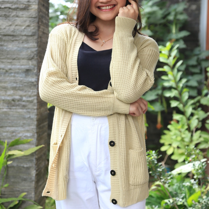 MERISA RAJUT KNIT-CARDIGAN RAJUT MERISA BIG SIZE