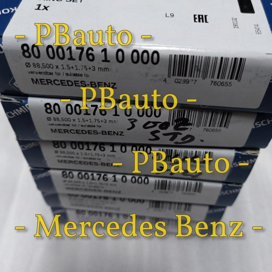 Ring Seher 300e w124 Ov STD Merk KS Boxer / Ring Seker Piston Mercy