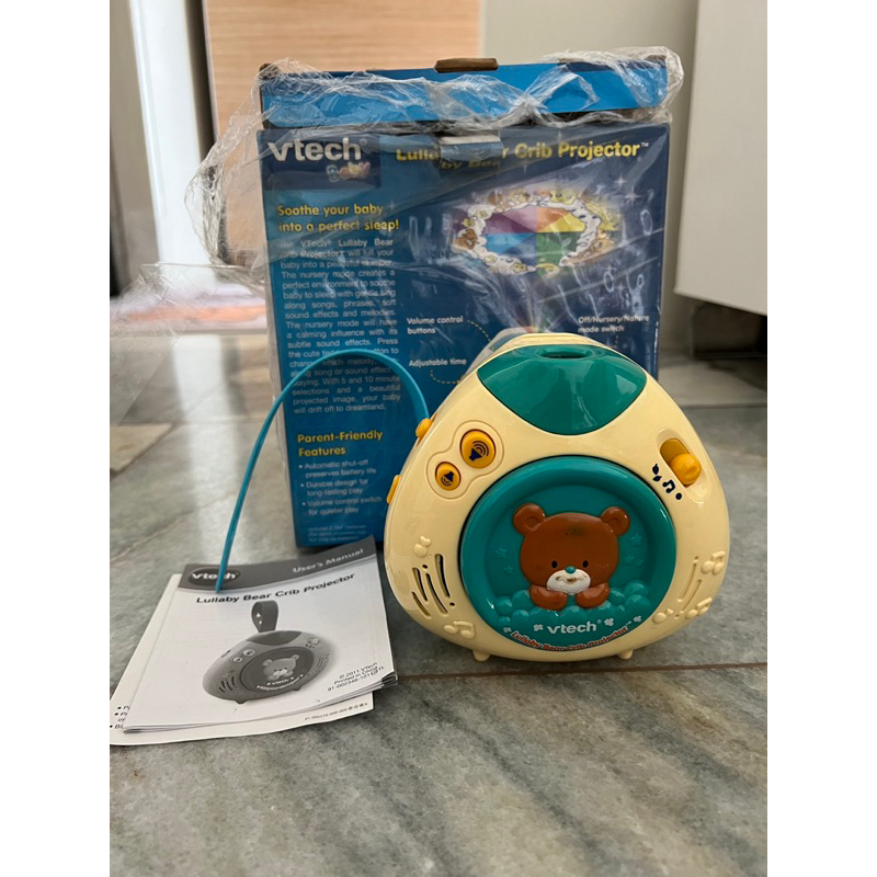 Preloved Vtech Lullaby Bear Crib Projector