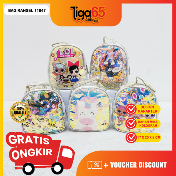 365 TAS RANSEL / Backpack / Tas Punggung / Ransel / Tas Anak / Bag 11847