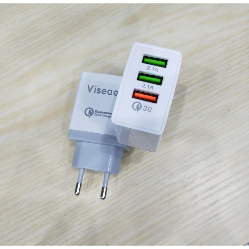 Batok viseaon vi-18 original 3usb 3.1A fast charging Terpopuler murah lebay BY SMOLL