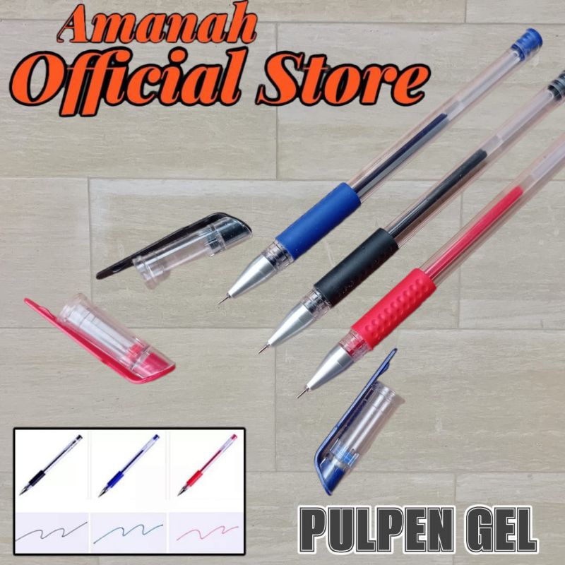 

Pena Gel / pulpen Gel 0.5 mm standar pulpen gel alat tulis stationary