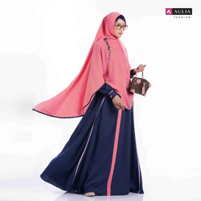 SET GAMIS KHANZAA CATTON CANDY BY AULIA FASHION / GAMIS SYAR'I AULIA / SET GAMIS / BAJU SET SYAR'I /