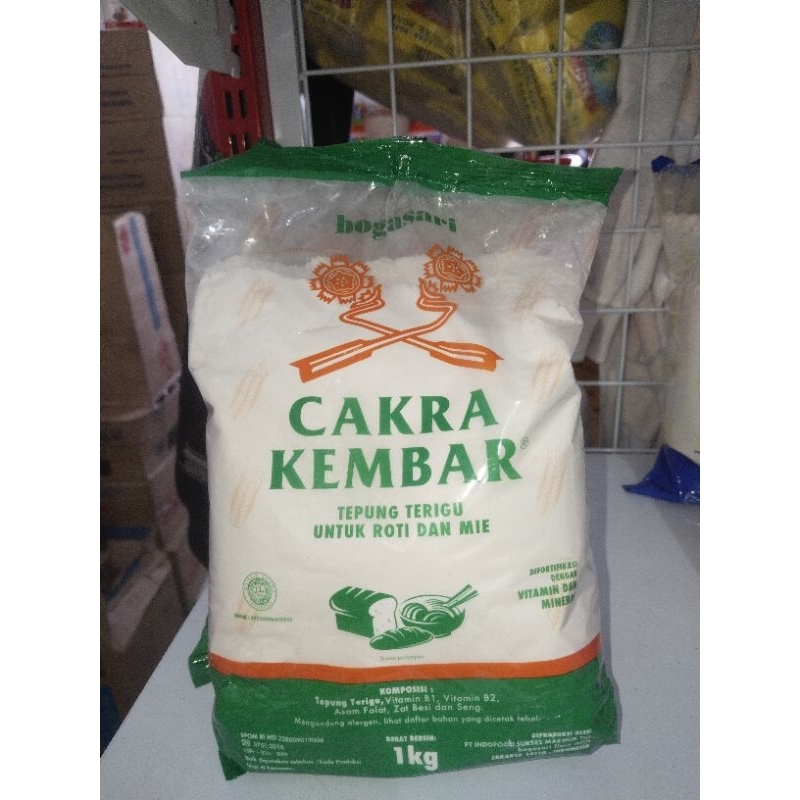 

Tepung Cakra kembar transparan 1 kg