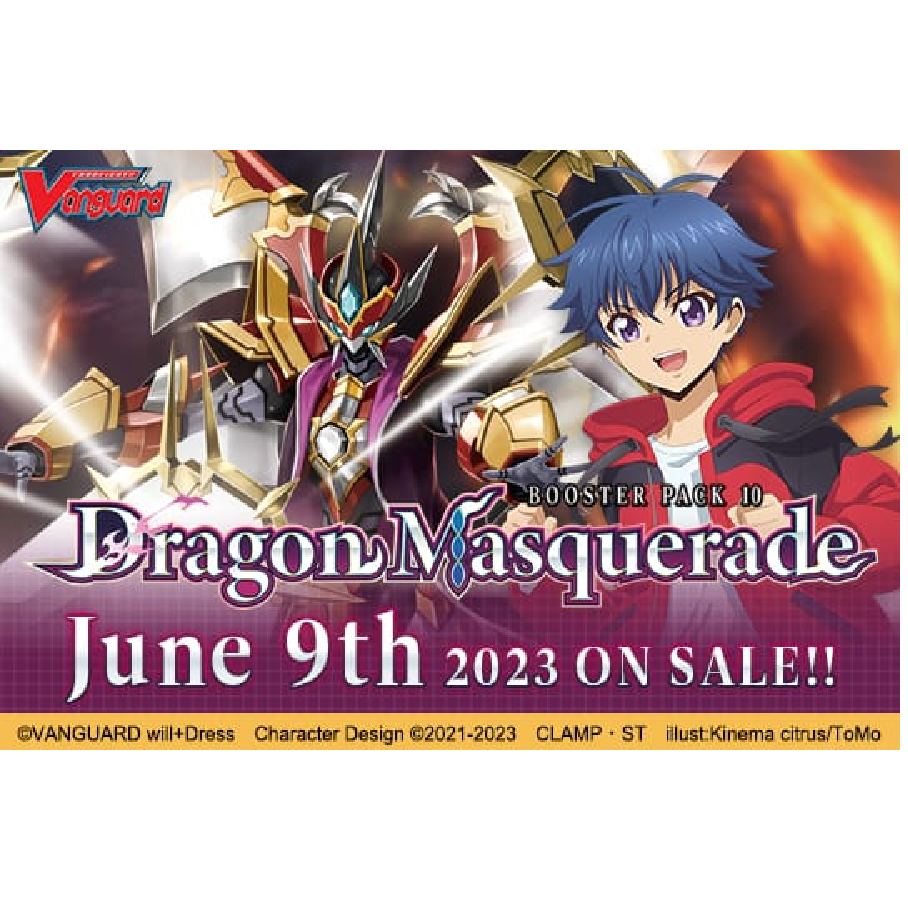 Vanguard Cardfight Bt 10 Dragon Masquerade Booster Box