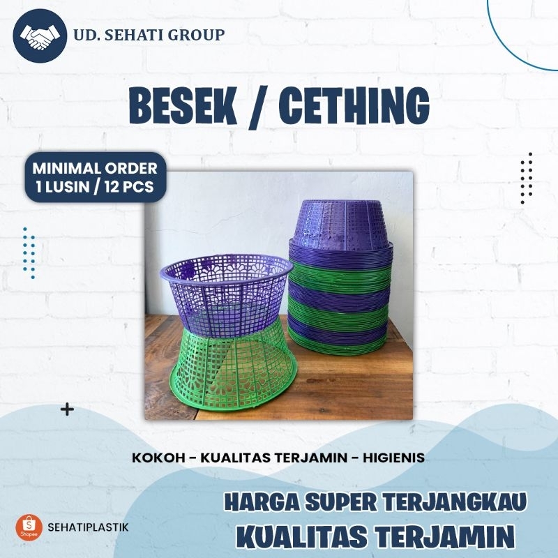 Ceting/Besek Nasi Plastik