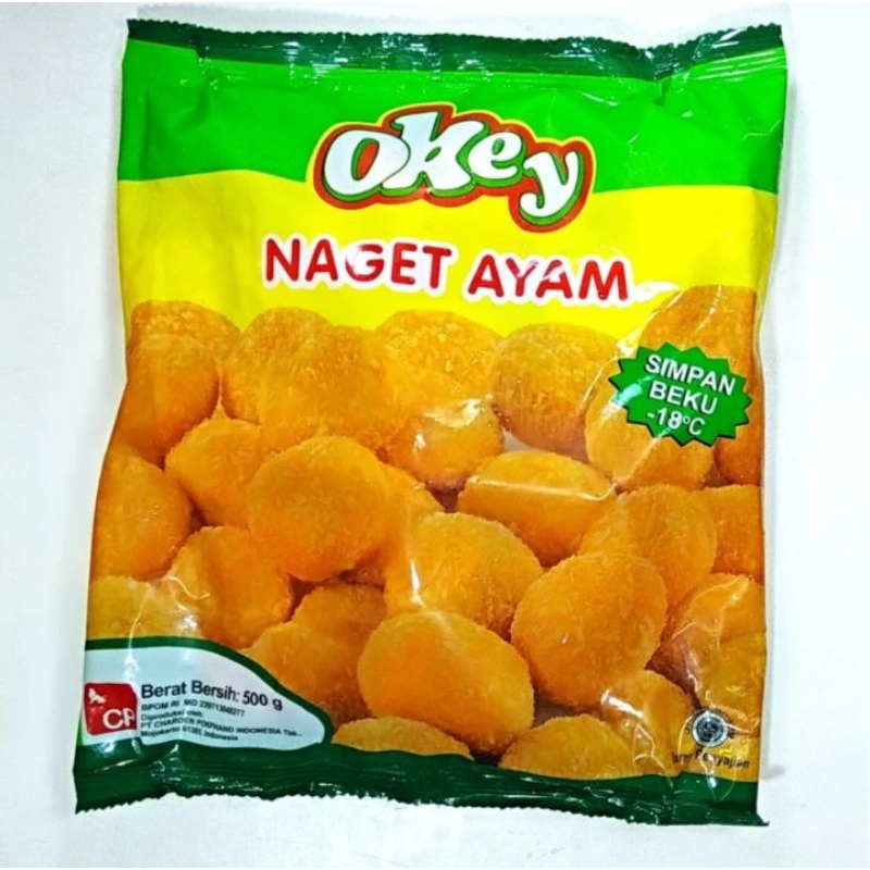 

Okey Nugget 500gr / Naget Ayam