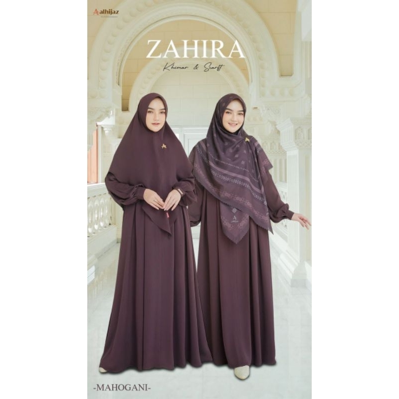 Zahira by Alhijaz set Khimar