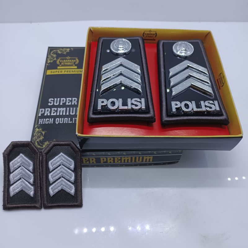 SATU PAKET BRIGADIR LIS BORDIR + PDL BRIPDA FULL BORDIR