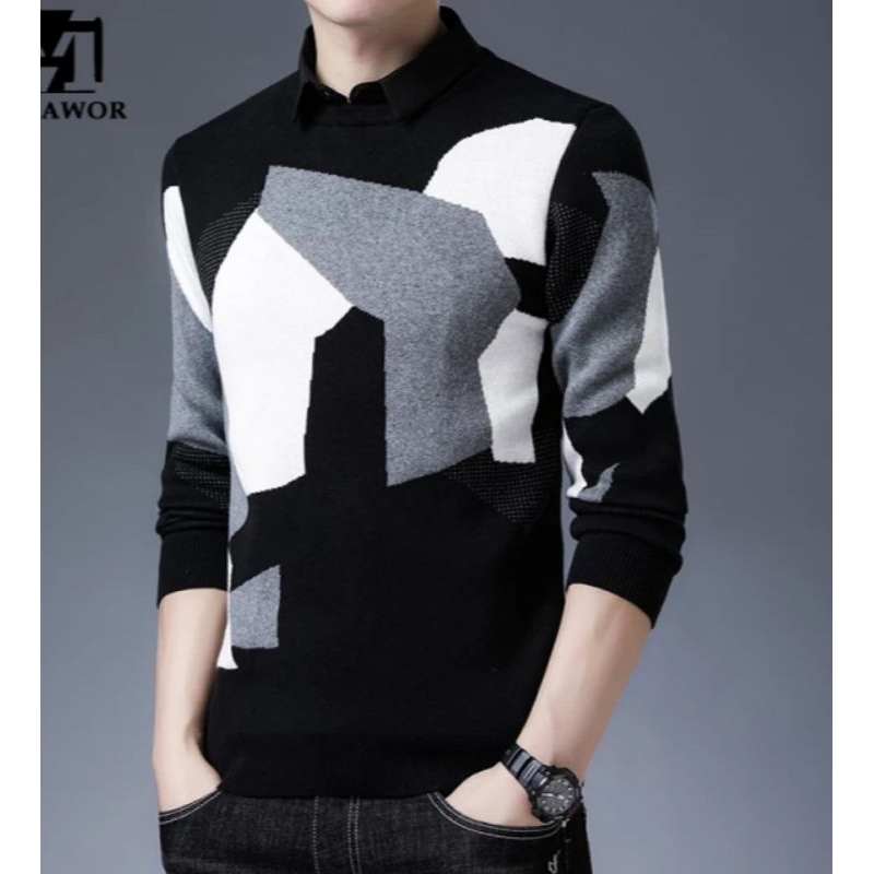 sweater rajut oblong premium tebal  FLIP