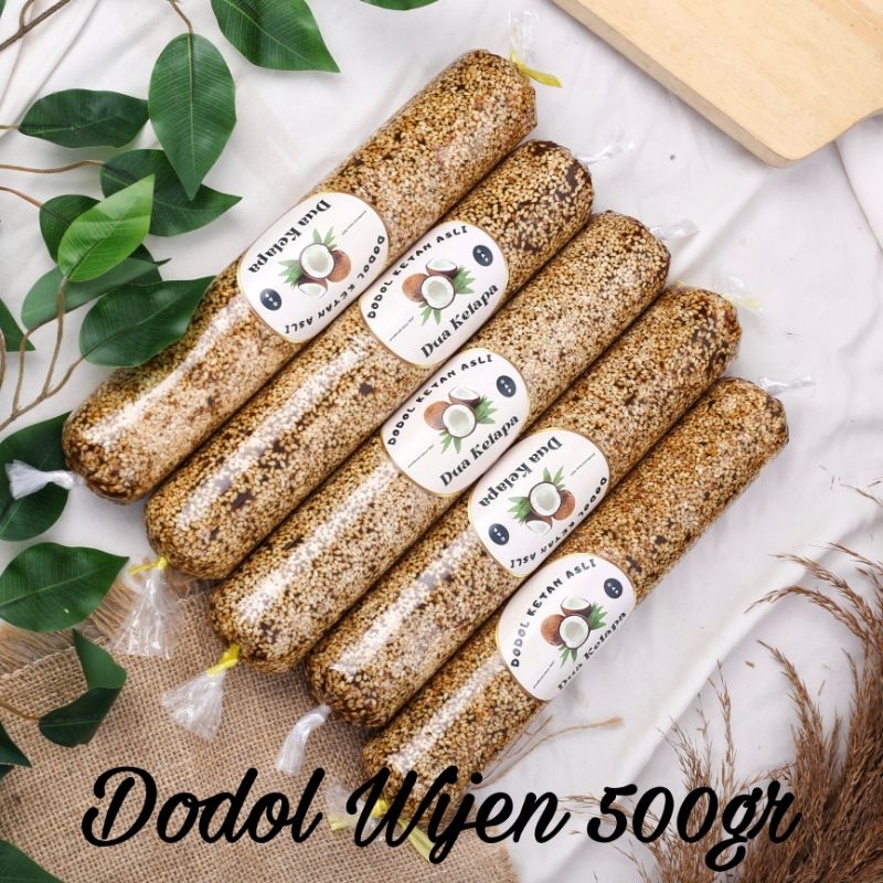 

Dodol Betawi Wijen 500gr Khas Tangerang Fresh Legit