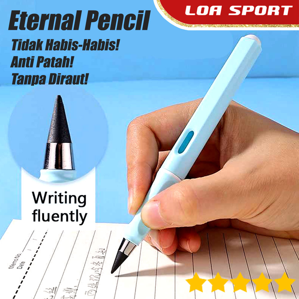 

Pensil Awet Anti Patah Tanpa Raut Tahan Lama Long Lasting Pencil