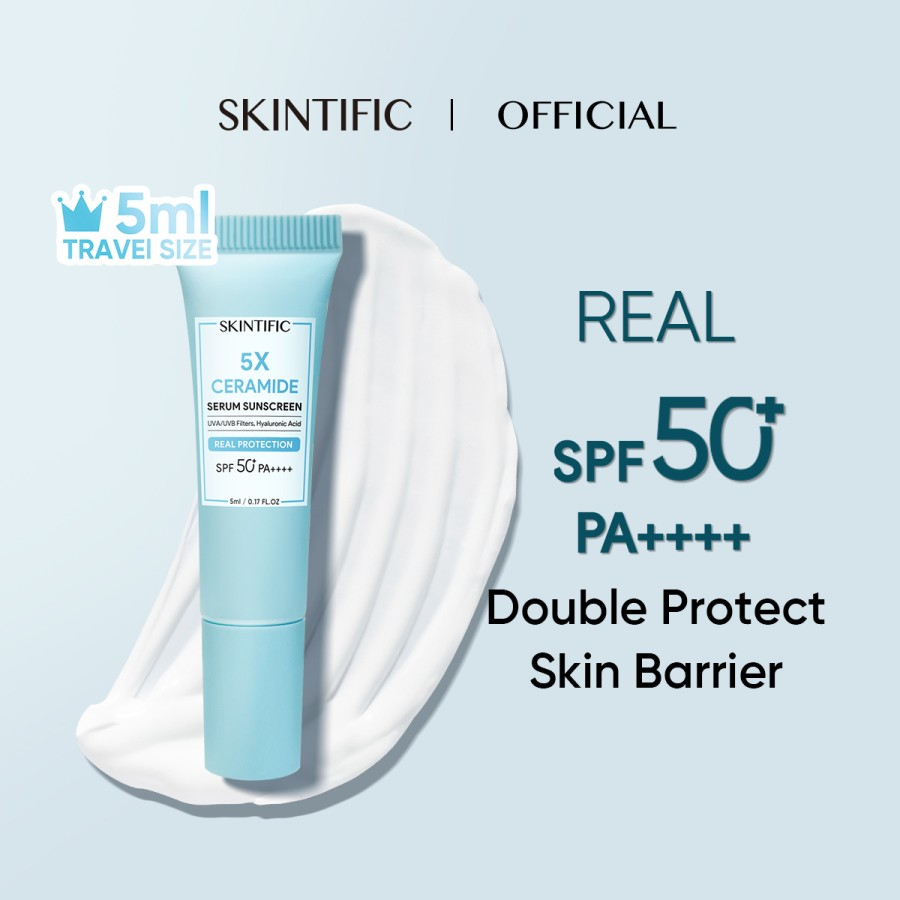 SKINTIFIC 5X Ceramide Serum Sunscreen SPF50+ PA++++