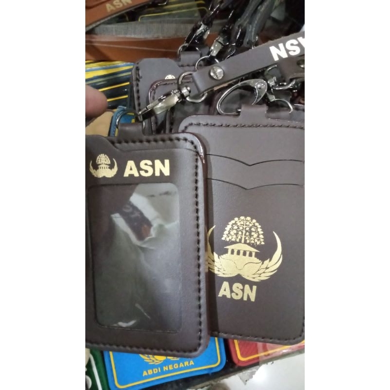 

ID CARD HOLDER GANTUNGAN NAME TAG LOGO ASN KORPRI