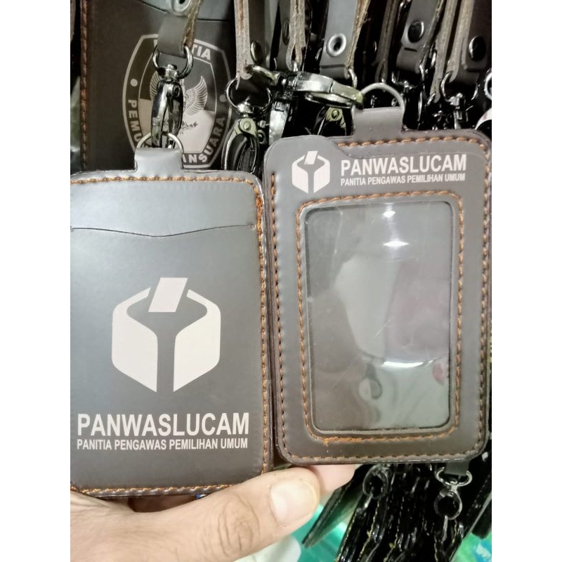 

ID CARD HOLDER GANTUNGAN NAME TAG LOGO PANWASLUCAM