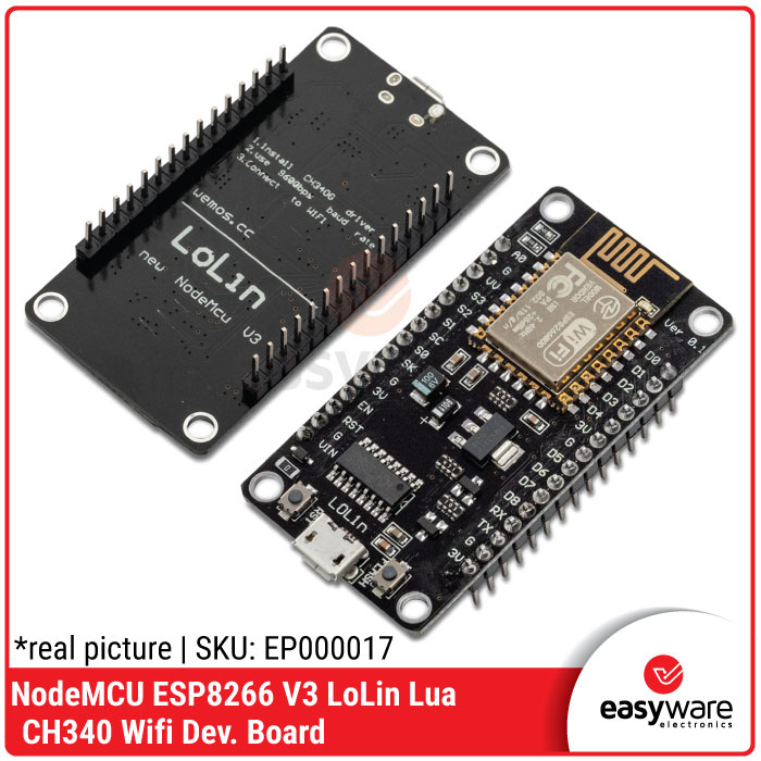 NodeMCU LoLin V3 ESP8266 WIFI DEVELOPMENT BOARD