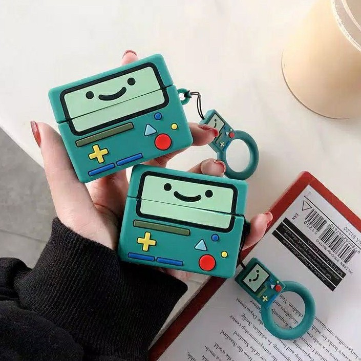 AIRPODS CASE 1 2 3 PRO BMO ADVENTURE TIME SOFT CASE KARTUN ROBOT