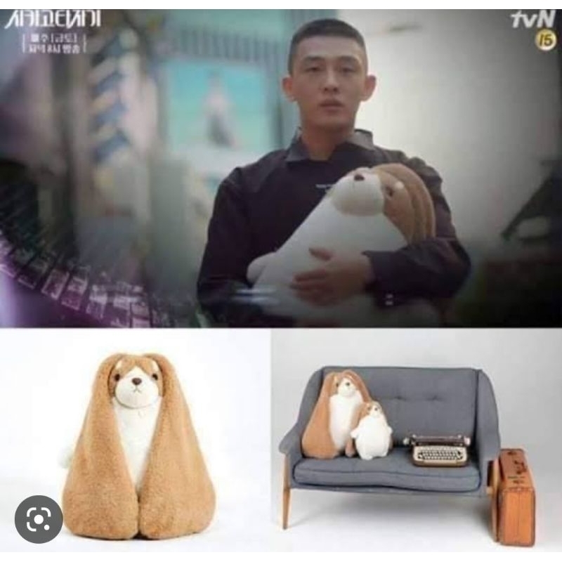 BONEKA DRAMA KOREA CHICAGO TYPEWRITER / MACO KOREAN DRAMA PLUSH
