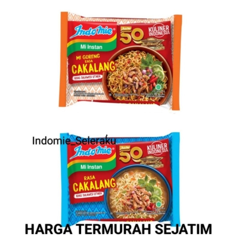 

(1pcs) Indomie Cakalang Goreng, Indomie Cakalang Kuah Khas Manado