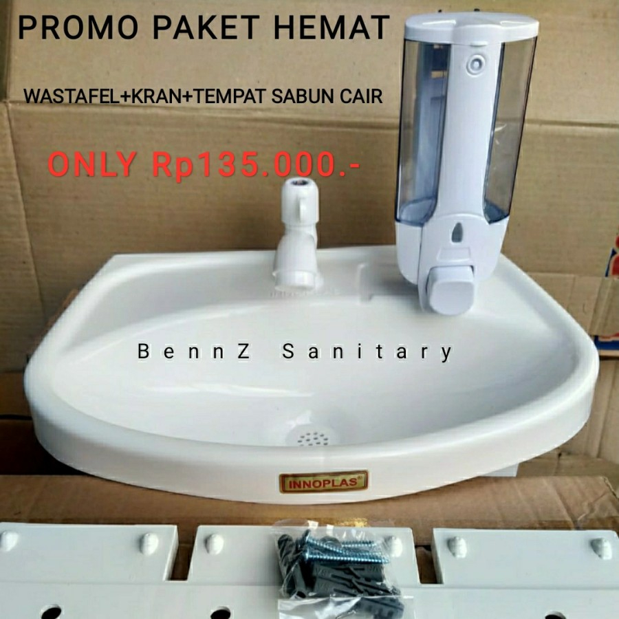 WASTAFEL CUCI TANGAN PLASTIK PVC