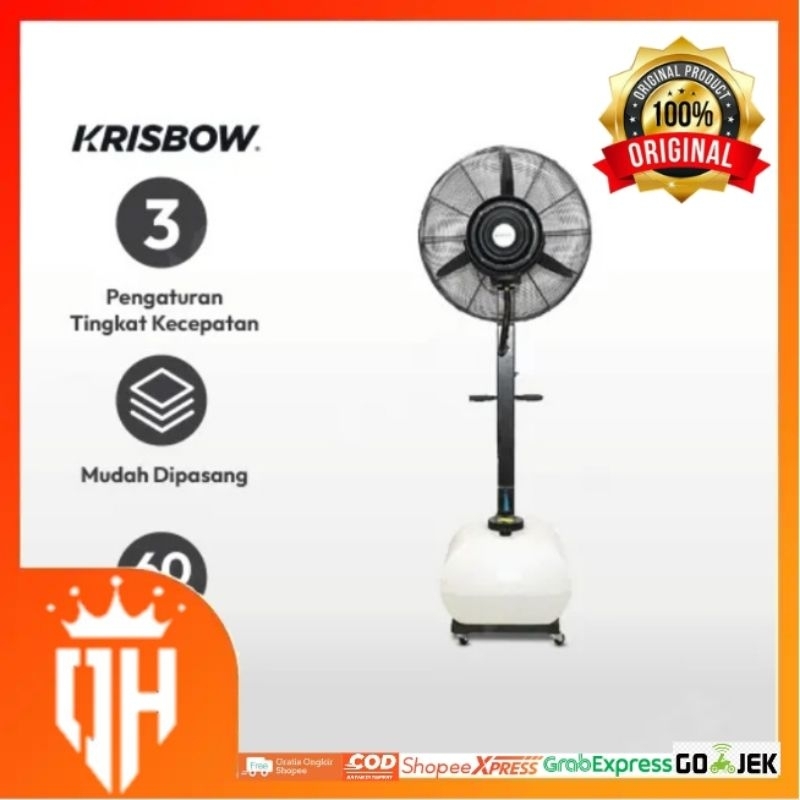 krisbow 26&30 inc kipas angin uap 60 liter