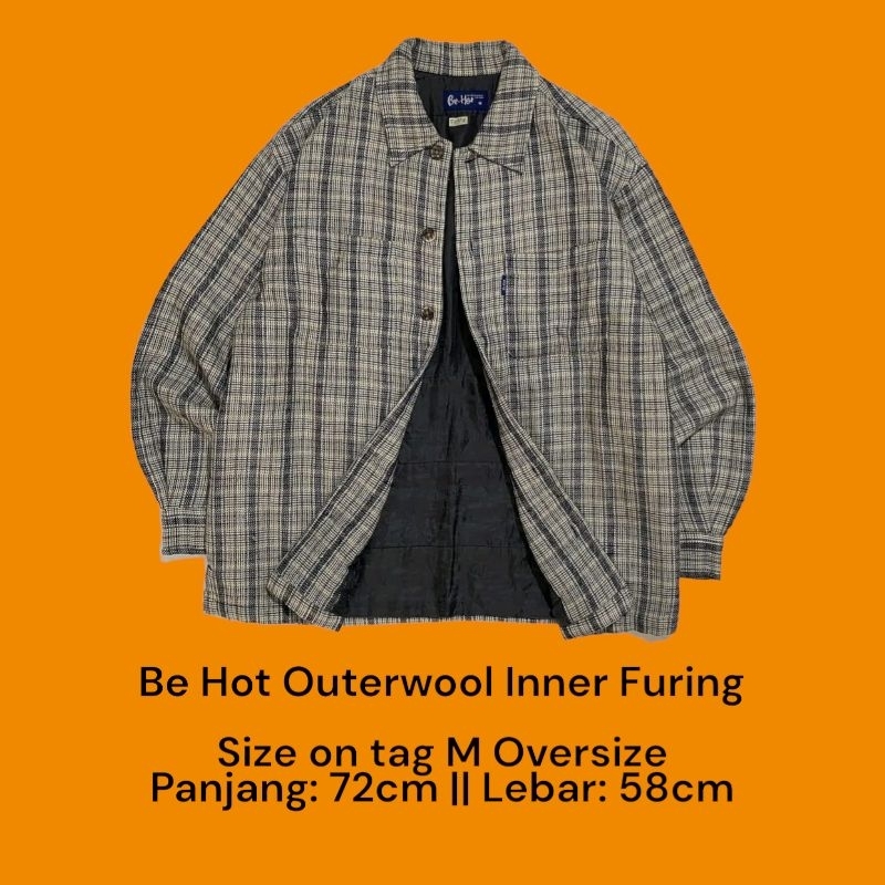 (72x57) Outer Wool Inner Furing Double Pocket Second Mahpiestuff Size M Oversize