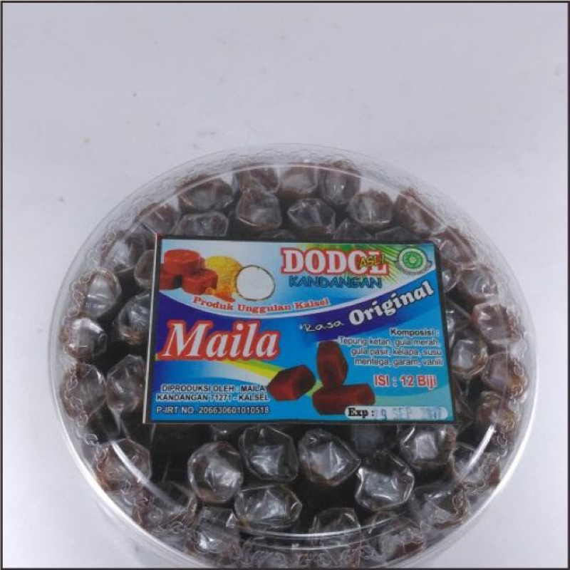 

Dodol Maila Toples khas kalimantan