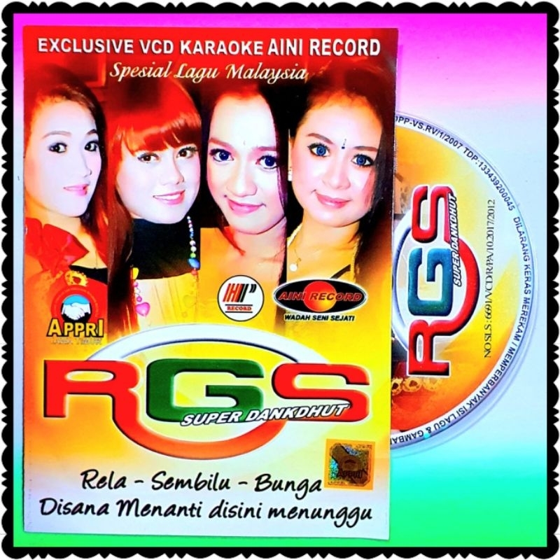 KASET VCD LAGU DANGDUT KOPLO MALAYSIA BISA KARAOKE VOCAL ON OF AKTIF-KASET ADELLA-KASET DANGDUT MALA