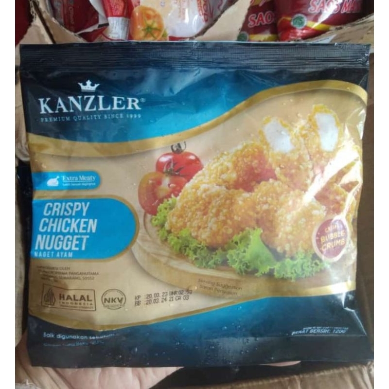 Nugget kanzler crispy 120 gram