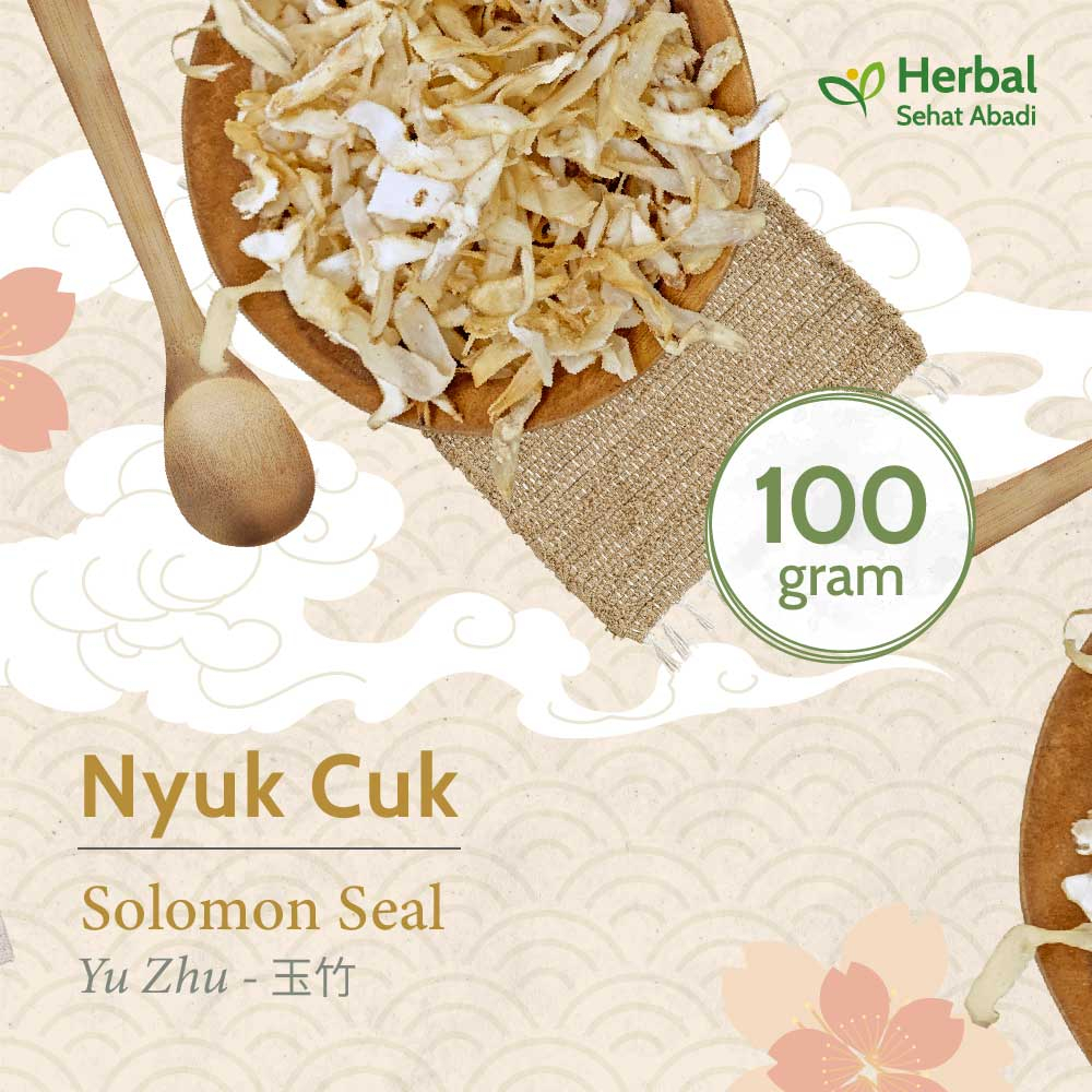 

Nyuk Cuk 100 gram / Yu Zhu (玉竹) / Solomon Seal / Polygonati Odorati