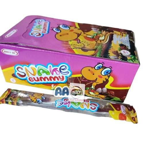

SNAKE GUMMY ISI 20 X 16 GRAM