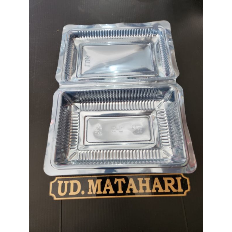 Kotak Mika Plastik / Tray Makanan Mika L-3 Lux