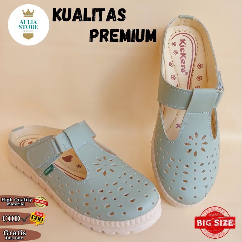 sepatu sandal wanita kickers standar-bigsize (Jumbo). slbtg 09