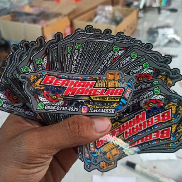 

STIKER STICKER BERKAH MAKELAR SPEED SHOP ILHAMSSE