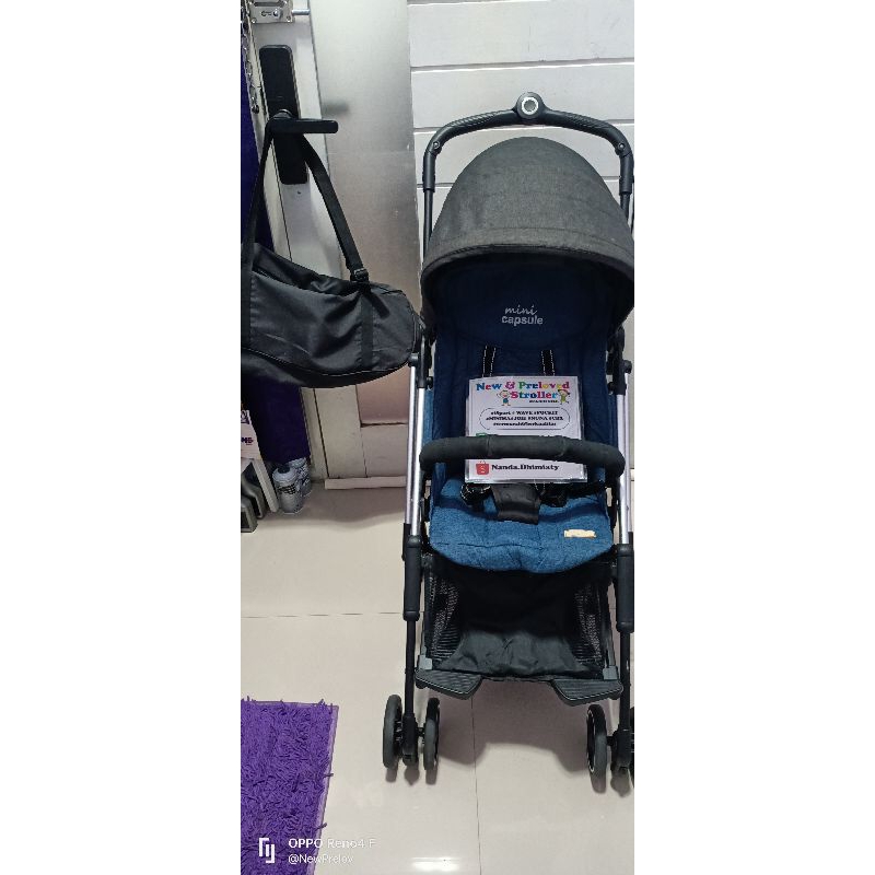 stroller babyelle mini capsule lengkap tas preloved