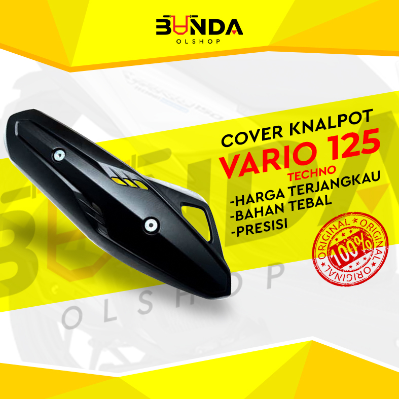 Cover Knalpot Vario Techno 125 FI tutup pelindung knalpottutup pelindung knalpot